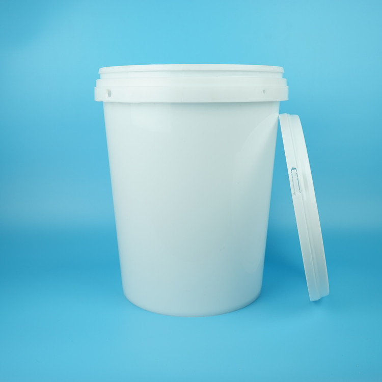 20L লুব্রিকেশন রিপোজিটরি লুব্রিকেন্ট ভাস OEM বিভিন্ন আকারের জন্য সাদা আয়তক্ষেত্রাকার বর্গক্ষেত্র বালতি
