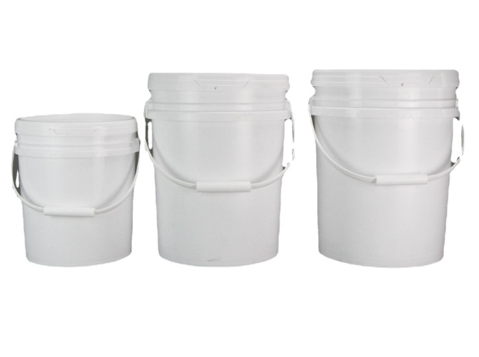 20L লুব্রিকেশন রিপোজিটরি লুব্রিকেন্ট ভাস OEM বিভিন্ন আকারের জন্য সাদা আয়তক্ষেত্রাকার বর্গক্ষেত্র বালতি