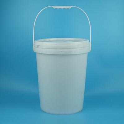 20L লুব্রিকেশন রিপোজিটরি লুব্রিকেন্ট ভাস OEM বিভিন্ন আকারের জন্য সাদা আয়তক্ষেত্রাকার বর্গক্ষেত্র বালতি