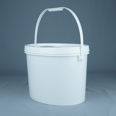 5L/10L/20L প্লাস্টিকের খেলনা পিপি/এইচডিপিই উপাদান সহ ওভাল বালতি