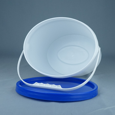 5L 10L 20L প্লাস্টিক বালতি ওভাল ফর্ম PP / HDPE উপাদান