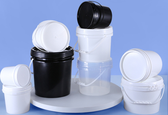 PP/HDPE প্লাস্টিক স্টোরেজ বালতি মুদ্রণ আইএমএল সহ খাদ্য সঞ্চয়স্থানের জন্য