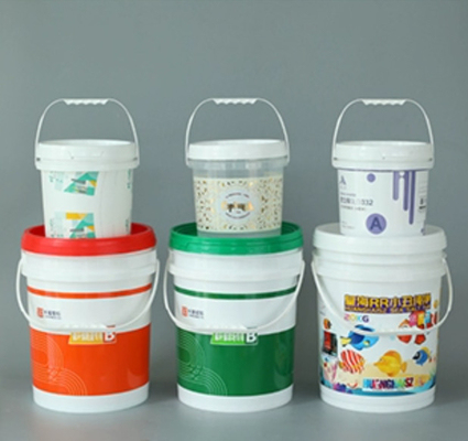 হ্যান্ডেল সহ UV প্রতিরোধী প্লাস্টিক সার বালতি