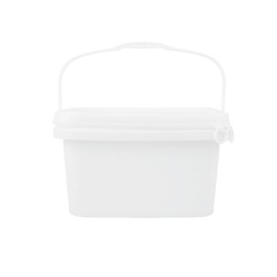 1.২ কেজি বর্গাকার প্লাস্টিকের পাত্রে তৈরি ১০০% কাঁচামাল পিপি