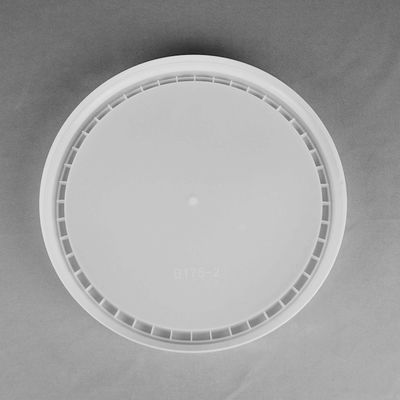 ঢাকনা সহ 1L-5L হোয়াইট ফুড গ্রেড বালতি