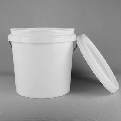 ISO9001 অনুমোদন ফুড গ্রেড পিপি সার বালতি 15L ঢাকনা সহ প্লাস্টিকের বালতি