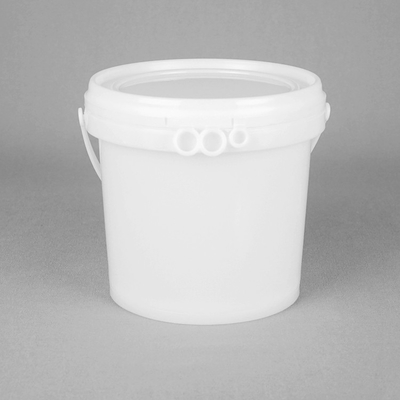 খাদ্য শিল্প প্লাস্টিক 33oz 1L ঢাকনা সহ পেইন্ট বাটি, খালি আইসক্রিম বালতি