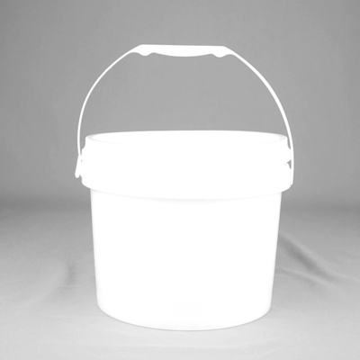 হ্যান্ডেল সহ 5L PP/HDPE প্লাস্টিকের খাবারের বালতি