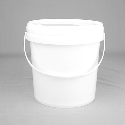 আইসক্রিমের জন্য খাদ্য নিরাপদ 1L 33oz ছোট কালো প্লাস্টিকের বালতি