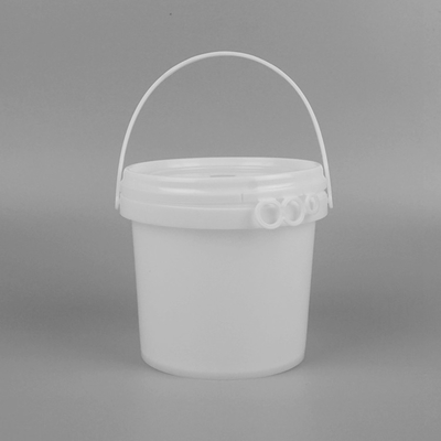 1L Polypropylene বালতি ঢাকনা লিক প্রুফ সঙ্গে প্লাস্টিক খাদ্য বালতি
